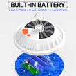 120LEDs Portable Lantern Outdoor Camping Lamp Remote Control Rechargeable Solar Powered Night Market Light Emergency Power Bank