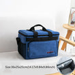 Portable Thermal Cooler Bag Picnic Food Beverage Drink Fresh Keeping Organizer Insulated Lunch Box Zipper Tote Accessories Case
