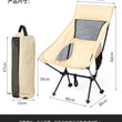 2 PCS Portable Ultralight Outdoor Folding Camping Chair Moon Chairs High Load Travel Beach Hiking Picnic BBQ Seat Fishing Tools