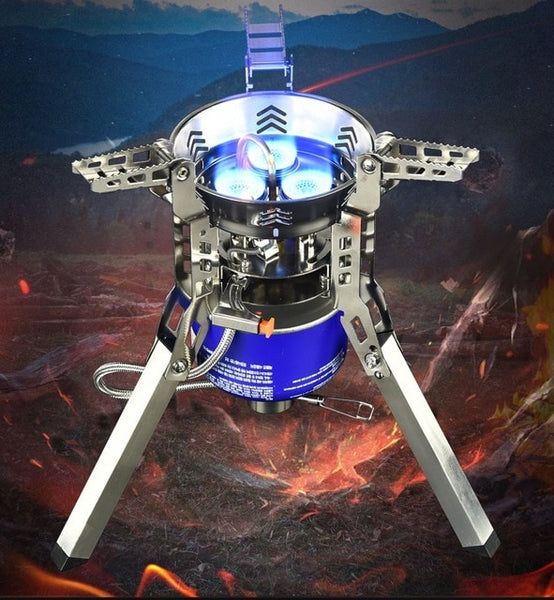 Bulin 100-b16 Foldable Outdoor Stove Portable Gas Stove Burner 6800W Windproof Camping Equipment for Cooking BBQ Camping Hiking
