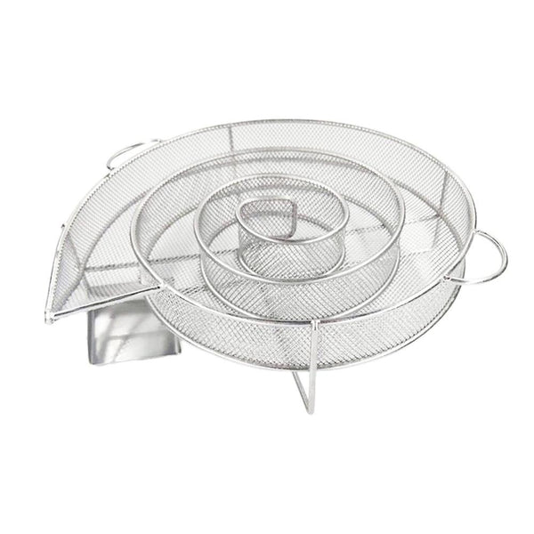 Cold Smoke Generator BBQ Accessories Steel Barbecue Grill Cooking Tool Smoker Salmon Bacon Fish Mini Apple Wood Chip Smoking Box