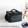 Portable Thermal Cooler Bag Picnic Food Beverage Drink Fresh Keeping Organizer Insulated Lunch Box Zipper Tote Accessories Case