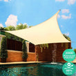 300D Waterproof Polyester Square Rectangle Shade Sail garden terrace Canopy swimming Sun shade Camping Hiking Yard sail awning