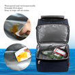 Double Layer Insulated Thermal Cooler Bag Picnic Food Drink Lunch Box Women Men Bento Fresh Keeping Container Accessories Case