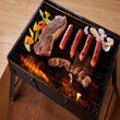 30x40CM Non-Stick Grid Shape BBQ Mat Cooking Grilling Sheet Liner Fish Vegetable Smoker Mats Outdoor Baking Kitchen Accessories