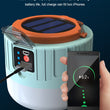 1PC LED Camping Light Solar Lamp USB Portable Lighting Phone Charge Solar Camping Lantern Rechargeable Lamp Waterproof Outdoor