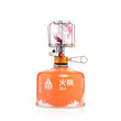 Widesea Camping Gas Lantern Equipment Portable Outdoor Tent Lamp Stove Glass Mini Camp Gas Light Tourism Hiking Accessories