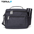 TOMULE Thermal Insulated Lunch Bag Portable Cooler Handbag 9L Picnic Bento Food Storage Bags Travel Food Shoulder Lunch Box Tote