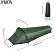 Camping ultralight tent, travel backpack single tent, army green tent 100% waterproof sleeping bag