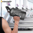 1L/1.5L/2.2L Large Capacity Water Bottle Protein Shaker Sports Drinking Kettle Cycling Gym Fitness Training Camping Drinkware