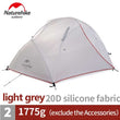 Naturehike Star River Camping Tent Upgraded Ultralight 2 Person 4 Season Tent With Free Mat NH17T012-T