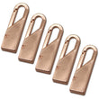 5pcs Fashion Zipper Slider Instant Universal Repair Kit Replacement for Broken Buckle Travel Bag Suitcase Tent Backpack Zipper