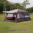 The Camel Outdoor 6/7/8/9/10-12 People Camping 4 Season Tent Outing Two Bedroom Tent Big Space High Quality Camping Tent Carpas
