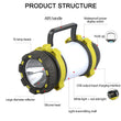 30000LM Portable Flashlight LED Camping Lantern USB Rechargeable Led Work Lamp Waterproof Torch Emergency Hiking With Batteries