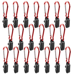 10/20pcs Hook Plastic Windproof Clamp Set Survival Grommet Tent Clips Buckle Awning Tarp Fixed Outdoor Camping Tent Accessories