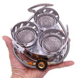11000W Three-Core Stove Camping Gas Stoves High Power Furnace End Windproof 3 Heads Outdoor Wild Camp Stove CE Certification