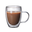 Transparent glass coffee cup milk whiskey tea beer double creative heat resistant cocktail Vodka wine mug Drinkware tumbler cups