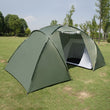 4-6 Person Double Layer Waterproof Camping Tent,Two Bedrooms Big Space Tent For Hiking Familiy Party Traveling Fishing 3 Colors