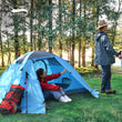 Desert&Fox Winter Tent with Snow Skirt 2 Person Aluminum Pole Tent Lightweight Backpacking Tent for Hiking Climbing Snow Weather