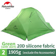 Naturehike Tent Upgraded Star River Camping Tent Ultralight 2 Person 4 Season 20D Silicone Tent With Free Mat NH17T012-T