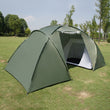 5-8 Person Big Camping Tent Double Layer Waterproof Two Bedrooms Travel Tent for Family Party Travel Fishing 420x220x175CM