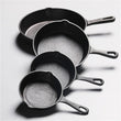Cast Iron Pan 16cm 20cm 26cm Skillet Frying Pan Non-Stick Pancake Pan gas stove Wok Pan Home Garden Cast Iron Cauldron Egg Pan