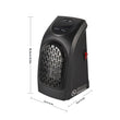 400W Wall Electric Heater Mini Fan Heater Personal Space Heater With Led Display Wall Outlet Electric Heater Indoor Hand Warmer