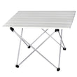 Aluminum Alloy Portable Table Outdoor Furniture Foldable Folding Camping Hiking Desk Traveling Outdoor Picnic Table Furniture