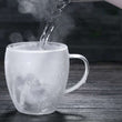 Transparent glass coffee cup milk whiskey tea beer double creative heat resistant cocktail Vodka wine mug Drinkware tumbler cups