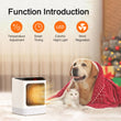 SMARTDEVIL Fast Electric Heater Fan Mini Portable Heater Stove PTC Ceramic Warmer for Winter Household Indoor Heating Camping