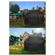 1PC 190T/210D BBQ Cover Anti-Dust Waterproof Weber Heavy Duty Charbroil Grill Cover Rain Protective Barbecue Cover Round