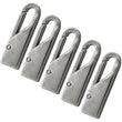5pcs Fashion Zipper Slider Instant Universal Repair Kit Replacement for Broken Buckle Travel Bag Suitcase Tent Backpack Zipper