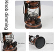 Night Lights LED Kerosene Lantern Christmas Battery Retro Lamp Room Decor Dimmable Table Lamps Hanging Portable Camping Light