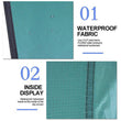 350x280cm Waterproof Tarp Tent Shade Outdoor Camping Hammock Rain Fly UV Garden Awning Canopy Sunshade Ultralight 5 Colors