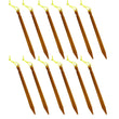 18cm Aluminument Tent Pegs Nails with Rope Stake Camping Hiking Equipment Outdoor Traveling Tent Sand Ground Accessories