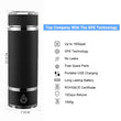 2021 New SUS 316 Stainless Steel Portable SPE/PEM Hydrogen Water Generator Bottle With Inhalation For Health Treatment