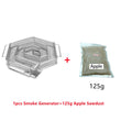 Cold Smoke Generator BBQ Accessories Steel Barbecue Grill Cooking Tool Smoker Salmon Bacon Fish Mini Apple Wood Chip Smoking Box