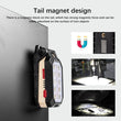 ZHIYU LED COB Rechargeable Magnetic Work Light Portable Flashlight Waterproof Camping Lantern Magnet Design with Power Display