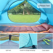 Desert&Fox Winter Tent with Snow Skirt 2 Person Aluminum Pole Tent Lightweight Backpacking Tent for Hiking Climbing Snow Weather