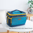 Portable Thermal Cooler Bag Picnic Food Beverage Drink Fresh Keeping Organizer Insulated Lunch Box Zipper Tote Accessories Case