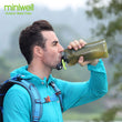 miniwell Survival Outdoor Camping & Hiking Portable Water Purification with bag Filtered Water On The Go