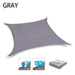 300D Waterproof Polyester Square Rectangle Shade Sail garden terrace Canopy swimming Sun shade Camping Hiking Yard sail awning