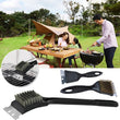 Size:21x7.3CM(Approximately) Bbq Sauce Brush Barbecue Weber Grill Accessories Cleaning Tool Supply Bbq Cleaning Brush Kitchen