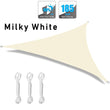 Multi-size Triangle Sun Shade Sail Waterproof Outdoor Garden Patio Party Sunscreen Awing Sun Canopy For Beach Camping Pool