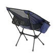 Ultralight Portable Folding Moon Chair with Carry Bag 120kg Capacity Waterproof Cloth Aluminum Bracket Camping Chairs Outdoor