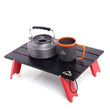 Widesea Camping Mini Portable Foldable Table for Outdoor Picnic Barbecue Tours Tableware Ultra Light Folding Computer Bed Desk