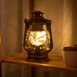 Night Lights LED Kerosene Lantern Christmas Battery Retro Lamp Room Decor Dimmable Table Lamps Hanging Portable Camping Light