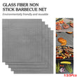Barbecue Grilling Mat Replacement Mesh Wire Net Non-Stick Grilling Mesh Pads Outdoor Activities Cook Reusable BBQ Accessories