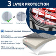 Denuoniss 16L Insulated Thermal Cooler Lunch Box Bag For Work Picnic Bag Car Bolsa Refrigerator Portable Shoulder Bag