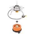 X-eped Outdoor Gas Burner Windproof Camping Stove Portable Folding Ultralight Split Lighter Tourist Equipment For Hiking